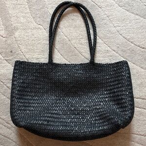 Madewell woven tote bag in EUC